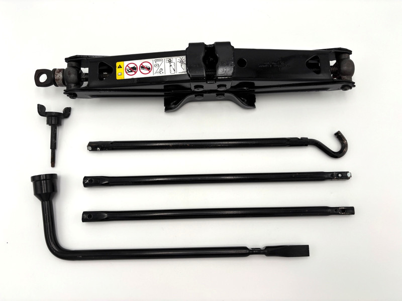 ✅ 2009-26 RAM 1500 OEM EMERGENCY SPARE TIRE TOOL KIT SCISSOR JACK LUG NUT WRENCH