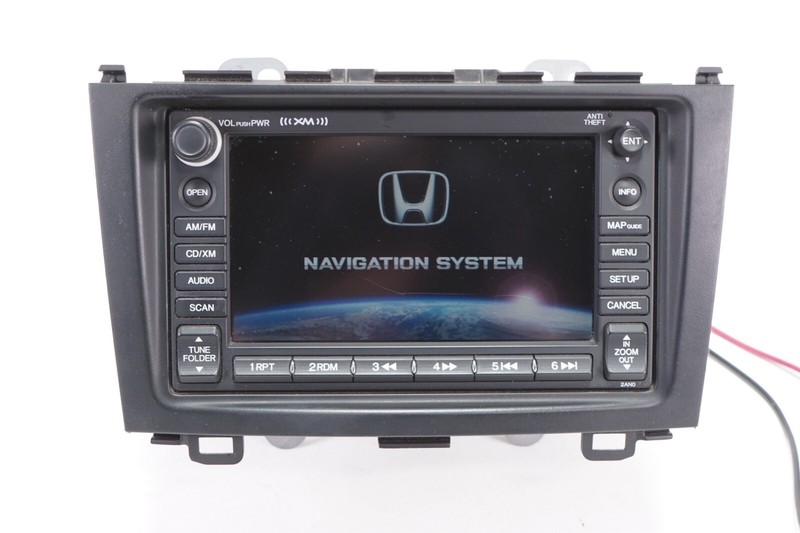 HONDA CR-V Navigation Navi GPS CD Radio Head Unit OEM 2007 - 2009
