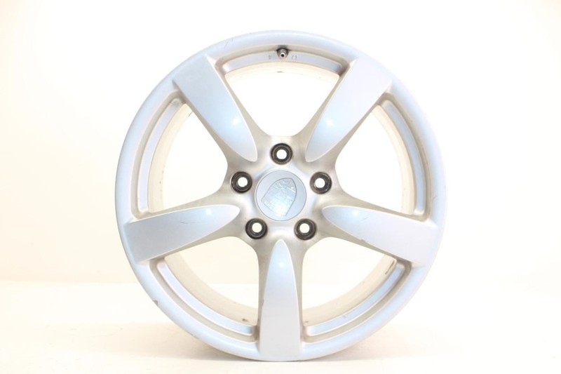 06-08 Porsche CAYMAN 2.7L 19x8 5 Spoke Wheel Assembly 98736213801