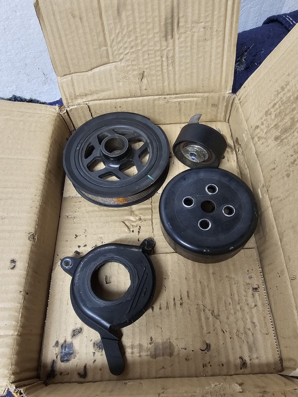 Harmonic Balancer Abd Pulleys 1.6L Without Turbo Fits 11-19 FIESTA