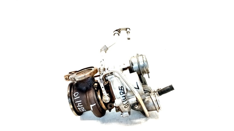 08-14 BMW F01 750i 4.4 V8 5 6 7 X5 X6 TURBO TURBOCHARGER LEFT DRIVER OEM 011425