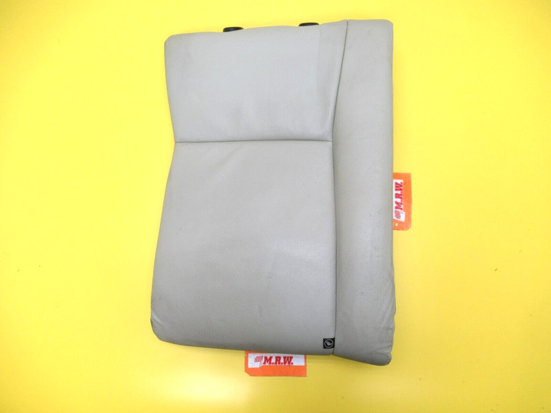 SEAT BACK REAR UPPER Passenger Side WHITE CAR CREAME LEATHER oem 03-07 SAAB 9-3