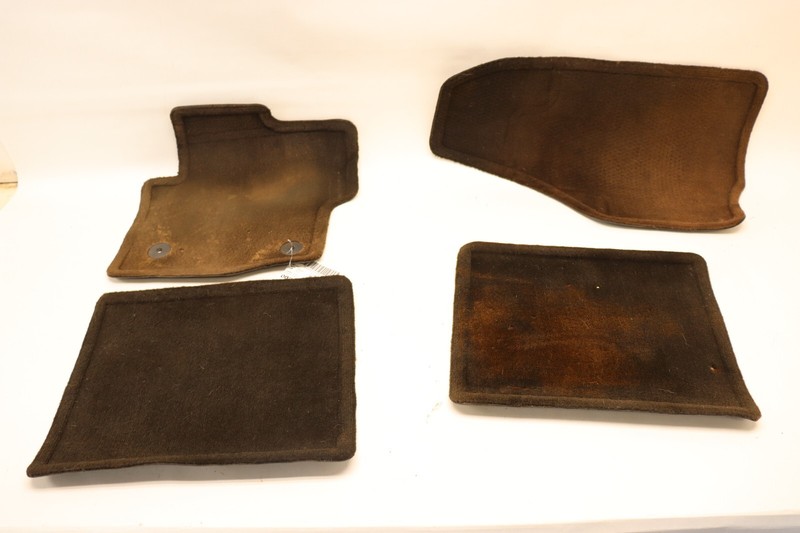 2011-2016 FORD F250 SD CREW CAB FLOOR MATS COMPLETE CLOTH SET OEM