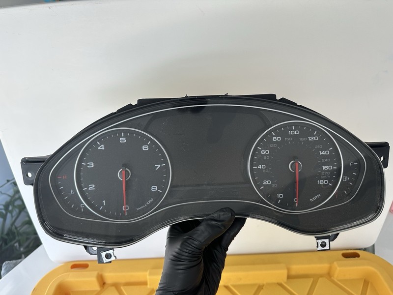 2014-2015 AUDI A6 C7 DASH INSTRUMENT CLUSTER GAUGE SPEEDOMETERMILES OEM