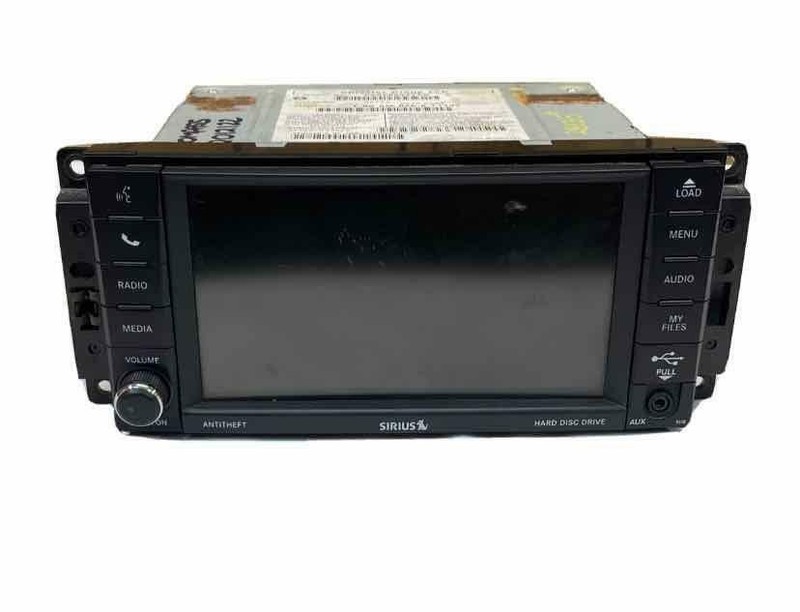 Jeep Compass radio am fm 2013 2017 display screen & receiver assy OEM 68282477AD