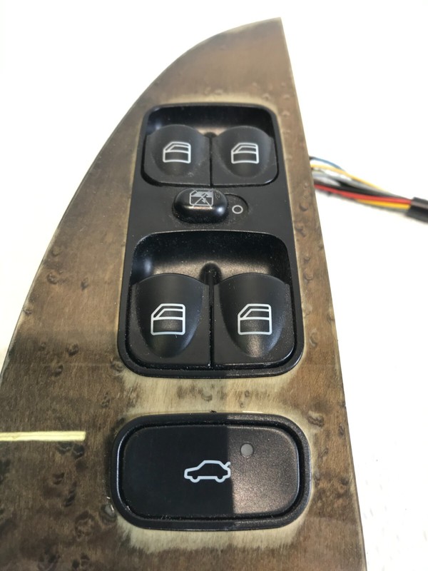 02-07 MERCEDES C230 FRONT LEFT DRIVER SIDE DOOR MASTER WINDOW CONTROL SWITCH OEM