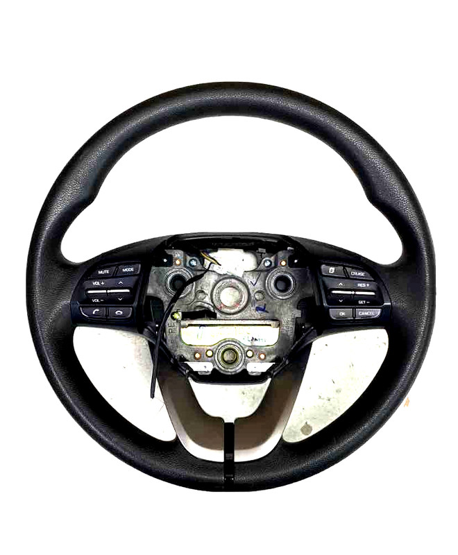 19 20 HYUNDAI ELANTRA US BUILT STEERING WHEEL ASSY OEM BLACK 56110F3030SSH