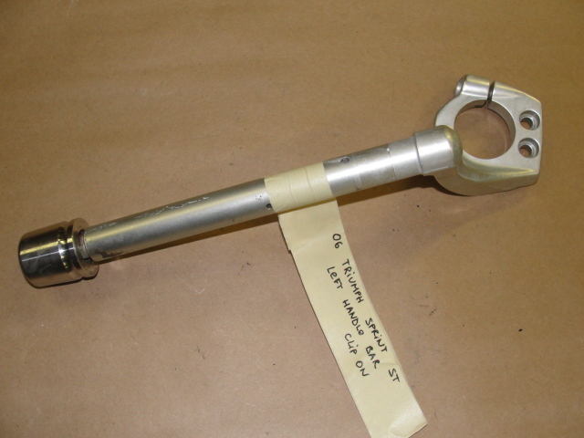 06 TRIUMPH SPRINT 1050 ST LEFT HANDLE BAR CLIP ON SPRINT1050