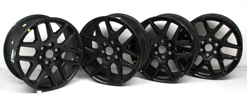 Set of 4 OEM 20 Inch Alloy Wheels For Ford F150 Black RL34-1007-GB