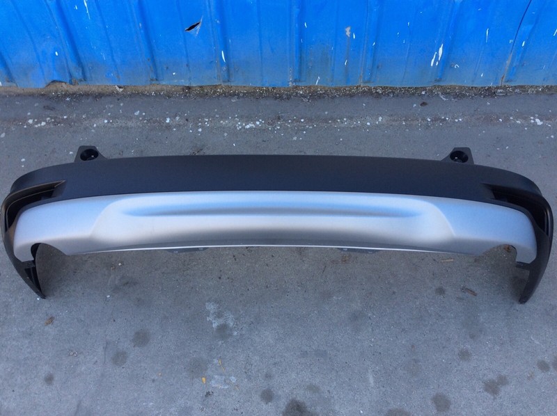 17-19 Honda CR-V 24LX Rear Face Lower Bumper Cover Plastic Garnish Skid OEM