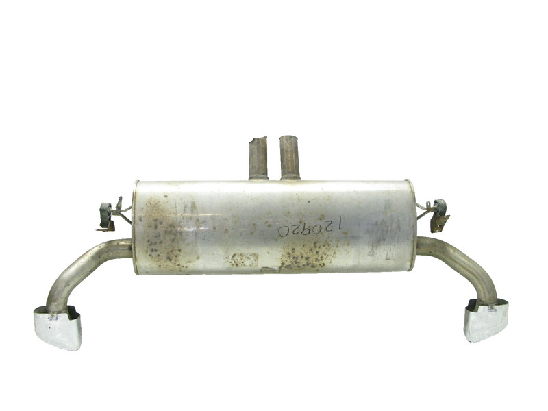 07-10 BMW X5 4.8L N62N REAR EXHAUST MUFFLER DUAL TIP OEM 120920