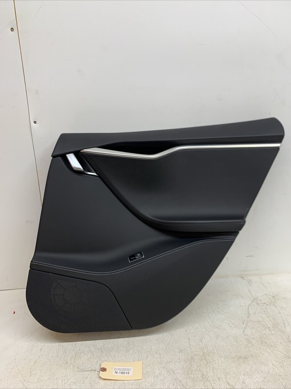 ⚡️12-20 Tesla Model S Rear Passenger Side Door Panel Trim Card Cover 19015 C2