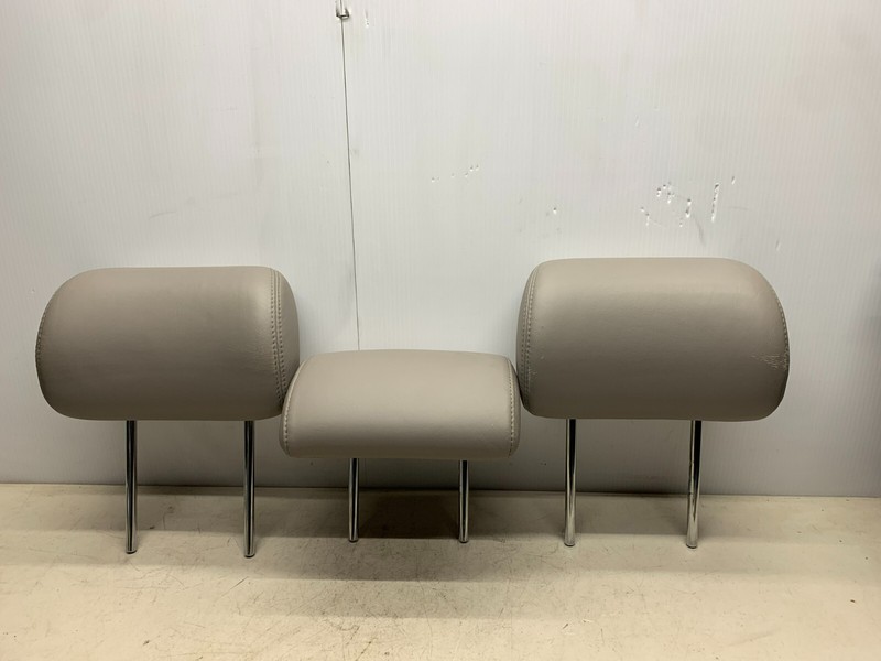 2002-2004 LEXUS ES300 ES330 REAR SEAT HEAD REST SET LEFT RIGHT CENTER GRAY