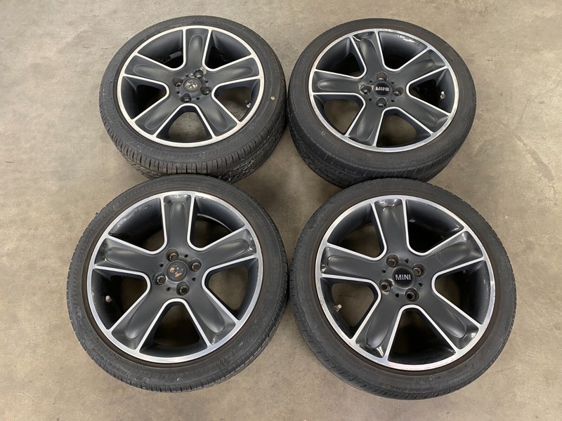 ⭐2011-2015 MINI COOPER S 17" INCH WHEEL RIM TIRE BBS R111 SET 17X7 OEM LOT2343