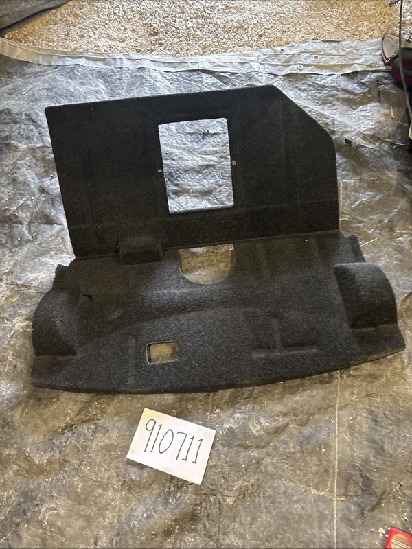 2006-2011 CADILLAC DTS TRUNK CARPET COVER INTERIOR REAR GREYUSED