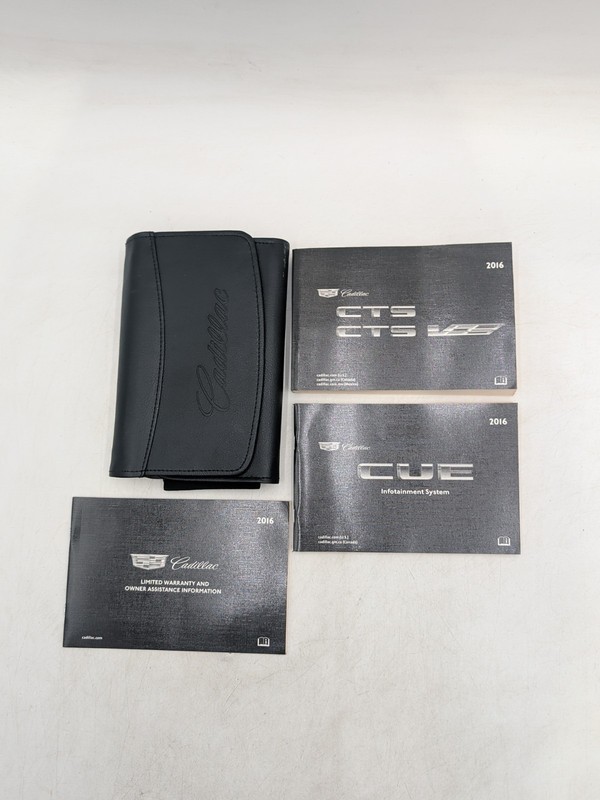 2016 CADILLAC CTS CTS-V Owners Manual UsersGuide With Navigation System & Case
