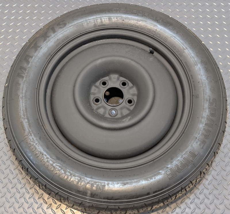 2017-2020 INFINITI QX60 OEM SPARE TIRE WHEEL MAXXIS 165/90D18 107M