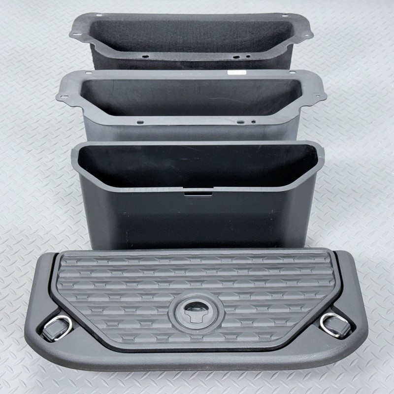 ✅ 2019-26 RAM 1500 5th OEM STORAGE BIN REAR FLOOR BOX UNDER SEAT COMPARTMENT 34K