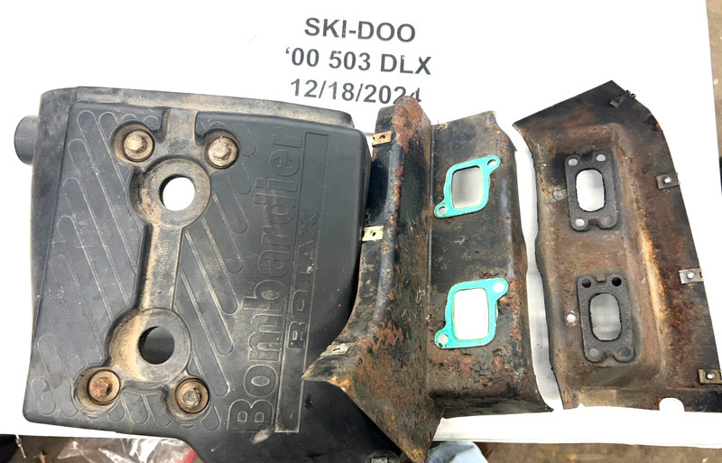 Ski-doo Formula 503 Fan cooled Cylinder Cowl Cooling 420810603