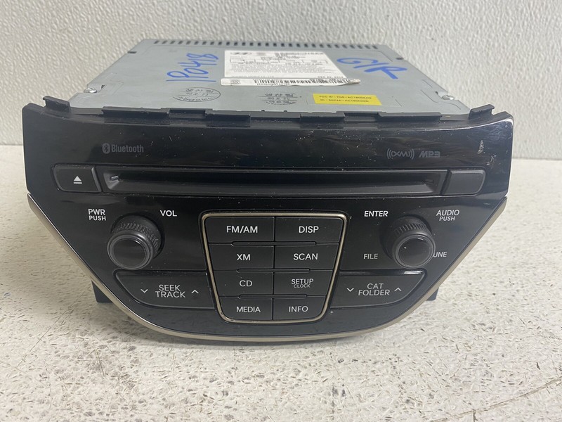 2014-2015 Hyundai Genesis Coupe NON-NAV Radio Stereo Disc CD Player 96180-2M118