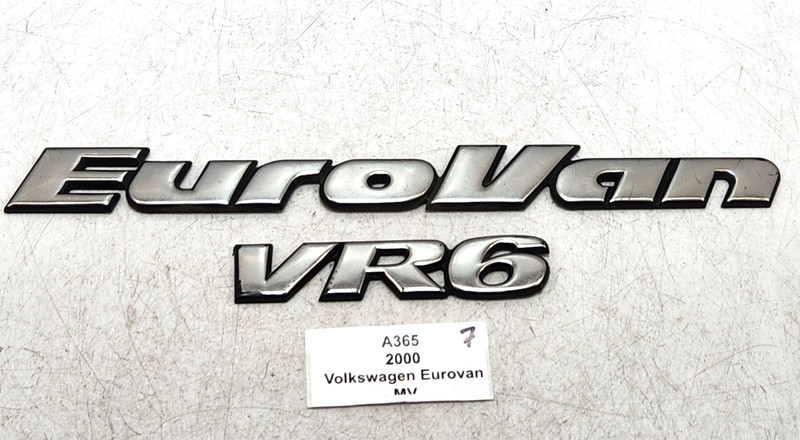 ✅ 1999-2003 OEM Volkswagen Eurovan MV Rear Emblem Nameplate Badge SET