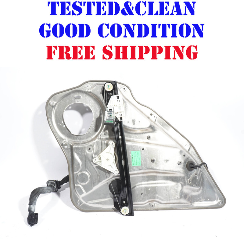 2008 - 14 MERCEDES C300 REAR RIGHT PASSENGER SIDE WINDOW REGULATOR & MOTOR OEM