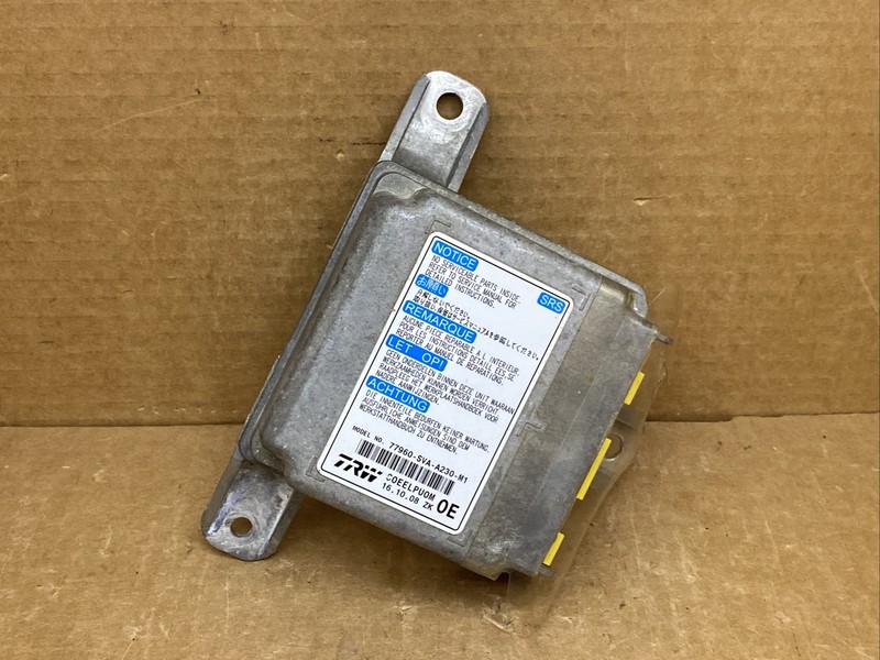 Honda Civic Coupe Air Bag Airbag Computer Control Module 77960-SVA-A230-M1