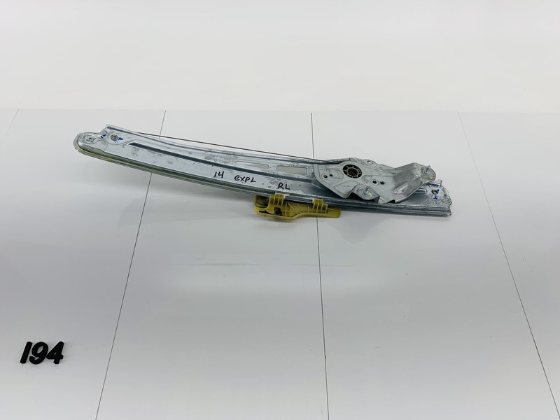 11-19 FORD EXPLORER U502 REAR LEFT DRIVER SIDE DOOR WINDOW GLASS REGULATOR OEM