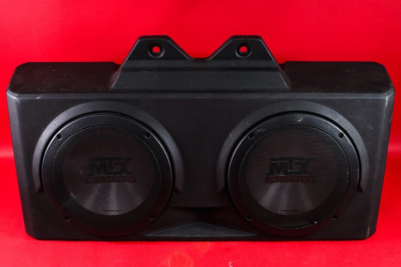 2010-2015 Chevy Camaro Dual 10" Mtx Subwoofer Box OEM 92213214 *USED*