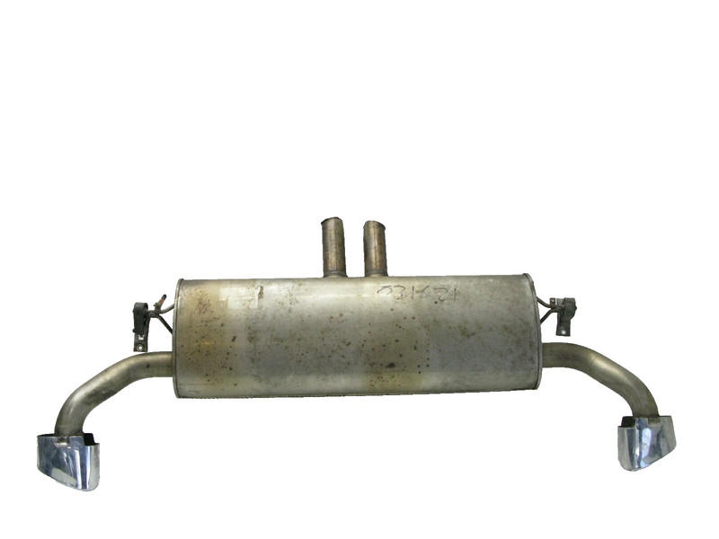 07-10 BMW X5 4.8L N62N REAR EXHAUST MUFFLER DUAL TIP OEM 031621