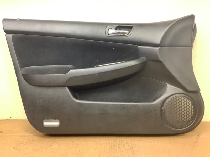 03-04 Accord 4DR LX Sedan Left Front Door Interior Panel Lining Black Used OEM