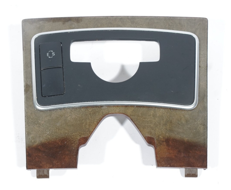 2010 - 2013 Mercedes Benz E350 W212 Center Console Switch Trim Bezel Wood OEM