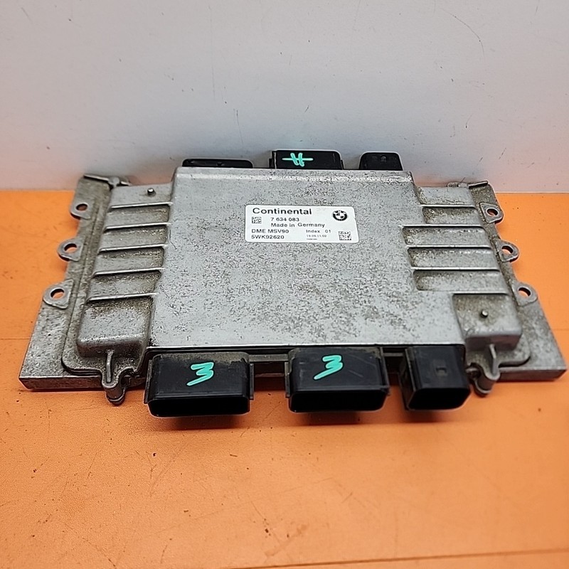 7647338 | 11 2012 BMW 528i X3 F10 N52 ECM DME MSV90 Engine Computer AT OE