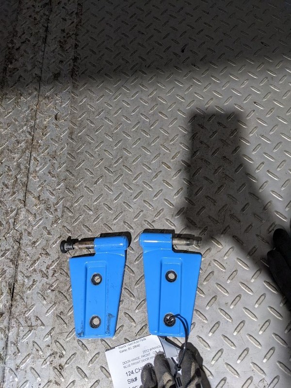 Jeep Wrangler JK OEM Door Hinges Driver Side -Bright Blue 2007-2017 OEM 1193438