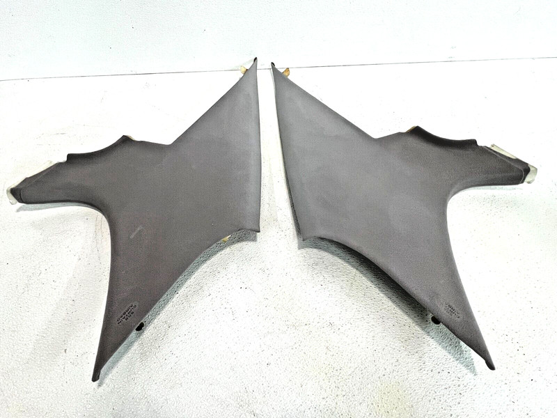01-06 Lexus LS430 Left & Right Quarter Interior Upper Trim Panel Gray Set OEM