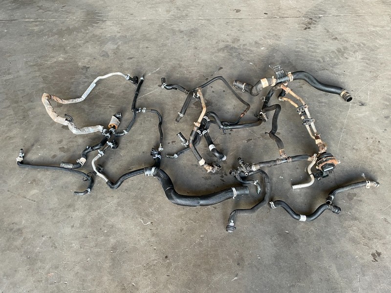18 19 20 21 Jeep Wrangler Radiator Coolant AC Hose Tube Pipe Set 2.0L 1623 OEM