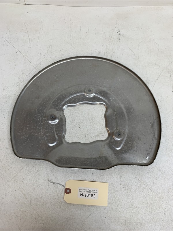 21-24 TESLA MODEL X BRAKE ROTOR SHIELD Left FRONT 1620651-00-C 16182 S26