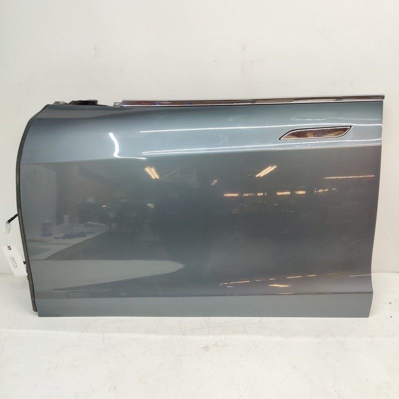 12-15 Tesla Model S Front Driver Side Door Shell Panel Left LH Gray - PMTG 27056