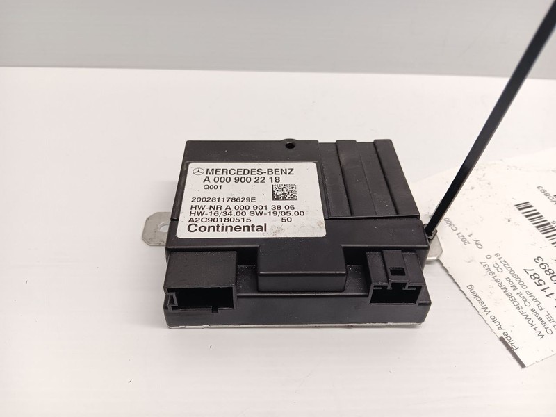 2019-2024 MERCEDES AMG GT C CLS E G GLC FUEL PUMP CONTROL MODULE OEM A0009002218