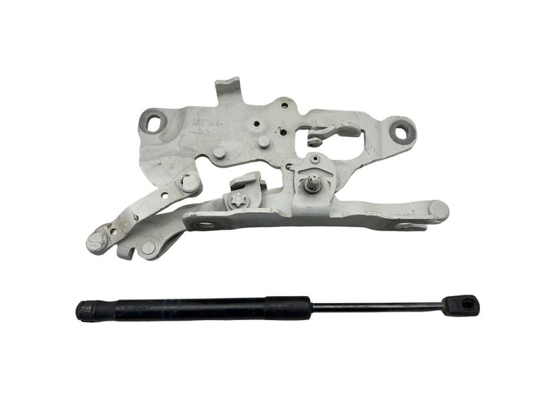 2011-2016 BMW 528i Right Passenger Front Hood Hinge With Shock Absorber White