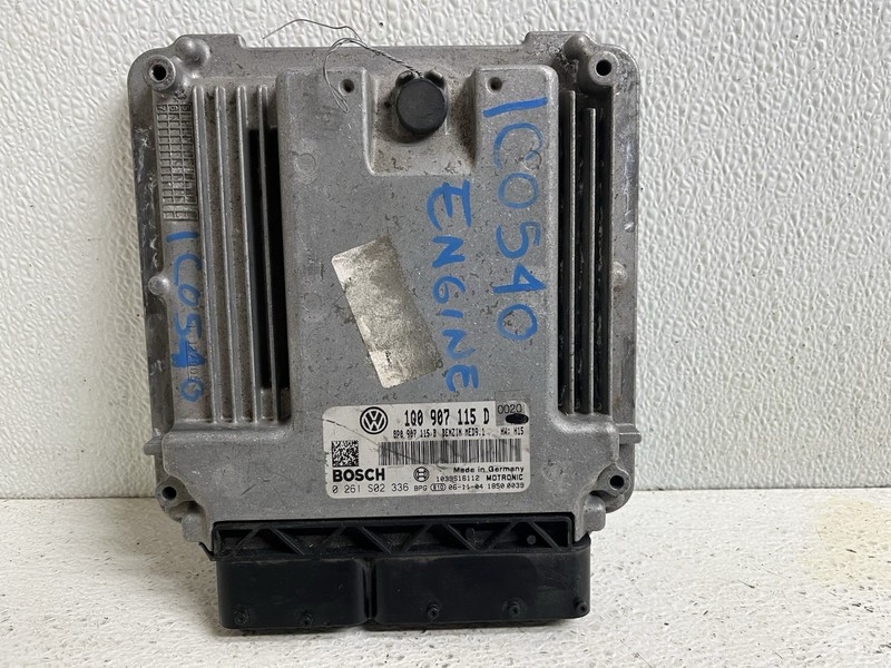 2007 VW EOS 2.0 6 Speed MT Engine Computer Module Ecu Ecm Pcu Pcm 1Q0 907 115 D
