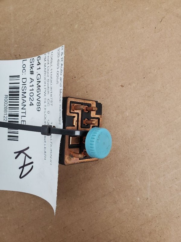 ELDORADO1989 Front Door Switch 288122