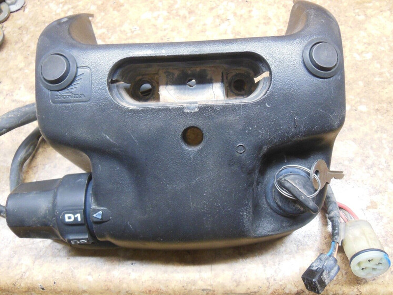 2004 Honda Rubicon TRX500 TRX 500 Foreman Ignition Switch, Key Cover Knob Handle