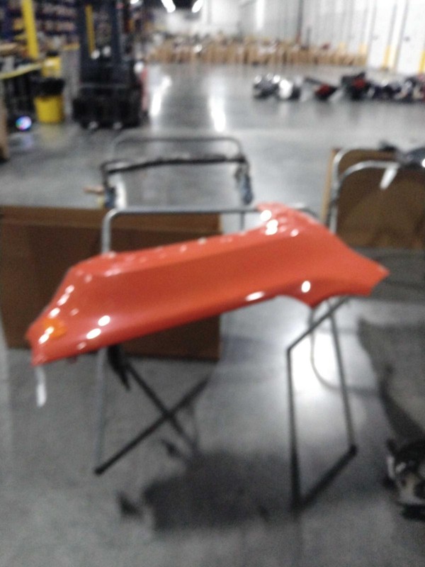 Jeep Renegade 2017 Right Fender ORANGE 86759 8825