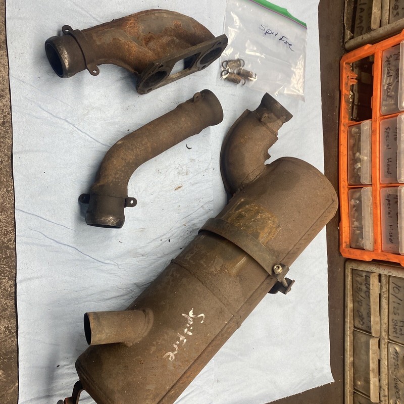 1978 - 1979 John Deere Spitfire Vintage Snowmobile Exhaust Muffler 340 Kohler FA