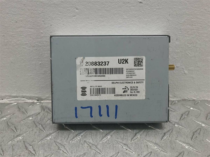 07 08 09 10 11 SILVERADO SIERRA TAHOE SATELLITE RECIEVER OEM 638-00666