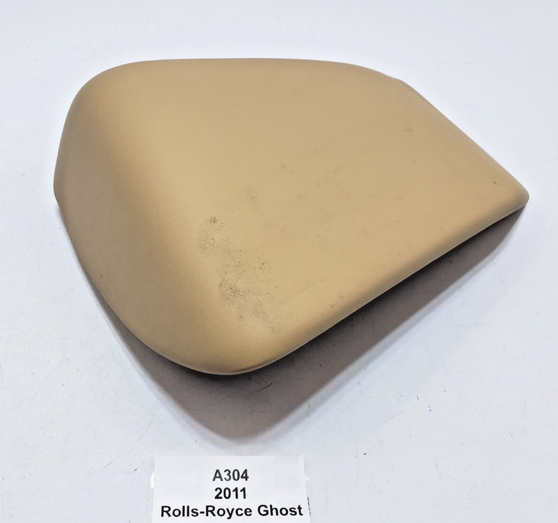 ✅ 10-14 OEM Rolls-Royce Ghost RR4 Rear Left Driver Seat Armrest Beige Leather*