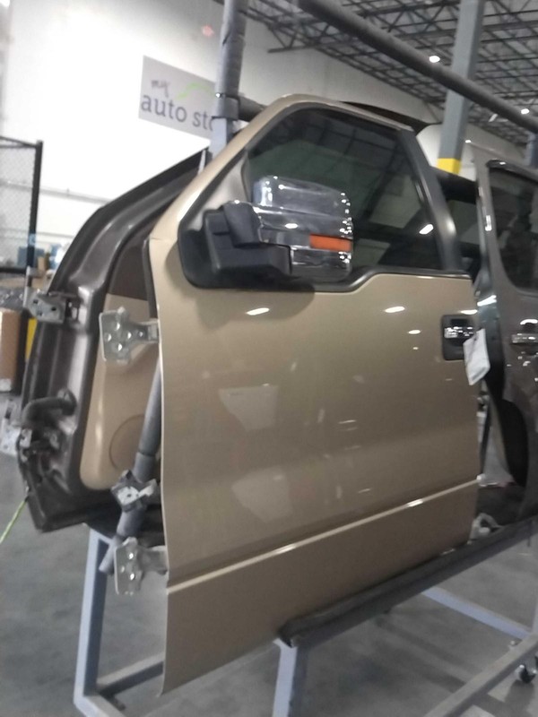 2013 Ford F150 Front Left Door Gold Used 137K Miles OEM Replacement Part