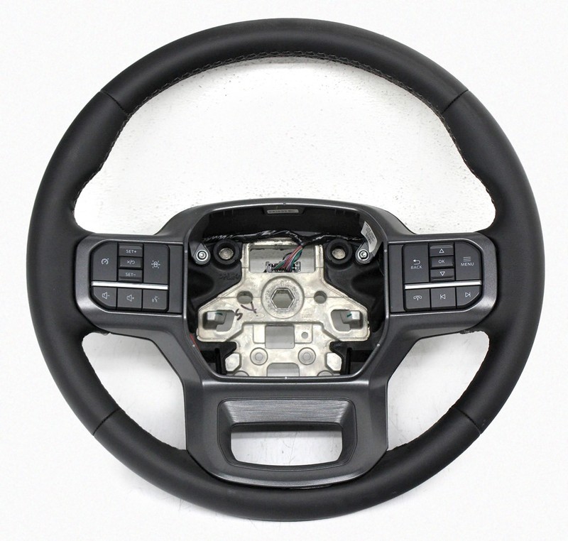 OEM Steering Wheel For Ford F150 XLT, Lightning Black leather ML3Z-3600-JA