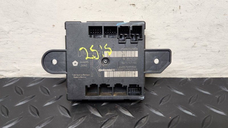 11-13 Dodge Durango Front Right Passenger Door Control Module OEM 68055298AK